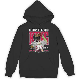 Home Run King Marcell Ozuna Atlanta Mlbpa パーカー - Kawaiitshirt