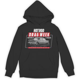 Hot Rod Drag Week Adult Hoodie - Thegiftio UK