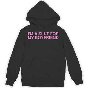 I'm Alut For My Boyfriend Y2k カップル 風刺殺 パーカー - Kawaiitshirt
