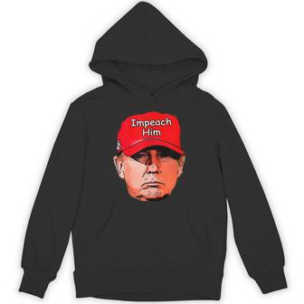 Impeach Trumptupid レッドキャップ ジョーク 民主党員 Usa 弾丸 パーカー - Kawaiitshirt