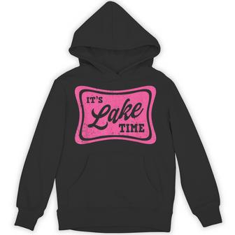 It's Lake Time Retro Lake Life Summer Lake Days Vacation Hoodie - Thegiftio UK