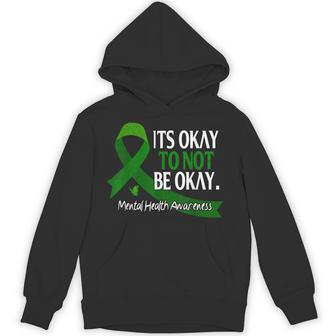 It's Okay To Not Be Okay Mental Health Awareness Hoodie - Thegiftio UK