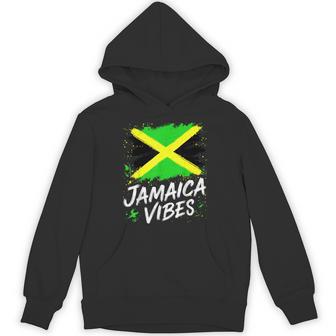 Jamaican Flag Jamaica Vibes Reggae Hoodie - Thegiftio UK