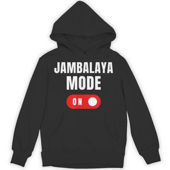 Jambalaya モード 面白い文字 食べ物愛好家に最適 スープ ユーモア パーカー - Kawaiitshirt