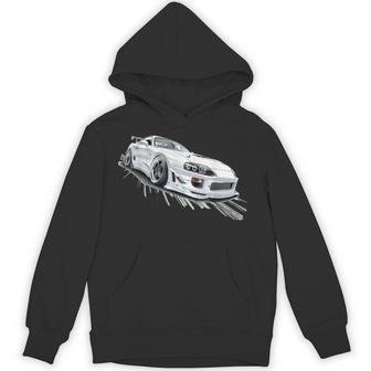 Jdm Supra Drift Automotive Sports Car Tuning Motorsport Hoodie - Thegiftio UK