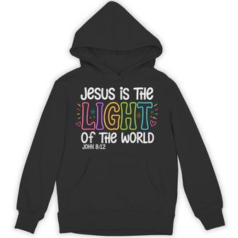 Jesus Is The Light Of The World John 8 Hoodie - Thegiftio UK