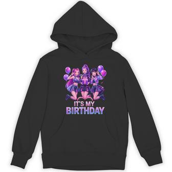 K-Pop Birthday It's My Birthday K Pop Korean Music Lovers Hoodie | Mazezy