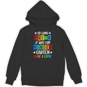 Kids Pre-K Grad 2026 Preschool Graduation 2026 So Long Pre-K Hoodie - Thegiftio UK