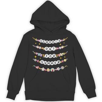 Last Day Of School Out For Summer Friendship Bracelets Kids Hoodie - Monsterry