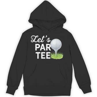 Let's Par ゴルフボール ティーピン付き 面白いゴルフクラブtシャツ パーカー - Kawaiitshirt