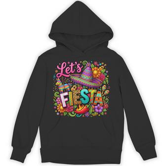 Let's Fiesta San Antonio Cinco De Mayo Mexican Party Hoodie - Thegiftio UK