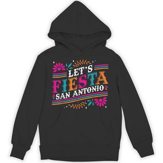 Let's Fiesta San Antonio Cinco De Mayo Mexican Party Hoodie | Mazezy