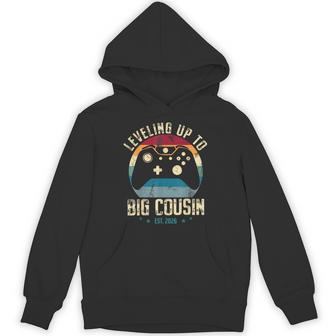 Leveling Up To Big Cousin 2026 Promoted To Big Cousin Gamer Hoodie - Monsterry