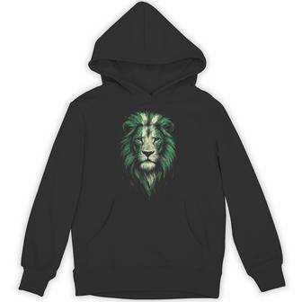 Lion Nigerian Nigeria Nigerian Flag Hoodie - Thegiftio UK