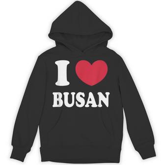 I Love Busan 釜山が大好きです パーカー - Kawaiitshirt