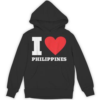 I Love Philippines I Heart Philippines 家族旅行 パーカー - Kawaiitshirt