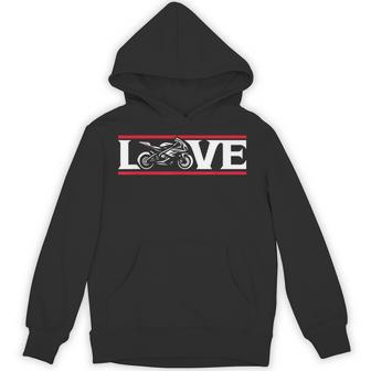 Love To Ride レース スポーツバイク ストリートバイク オートバイ パーカー - Kawaiitshirt