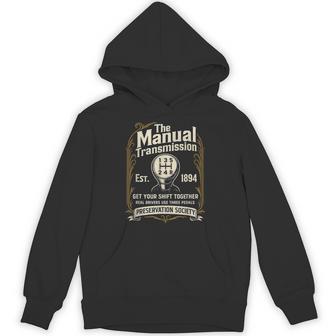 The Manual Transmission Preservation Society Car Guy Hoodie - Thegiftio UK