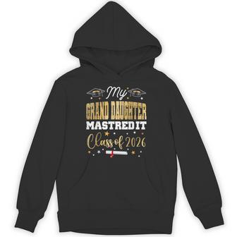 Masters Graduation My Grand-Daughter Mastered It Class 2026 Hoodie - Thegiftio UK