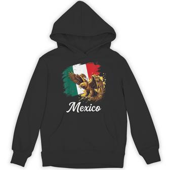 Mexican Flag Eagle National Symbol Hoodie - Thegiftio UK