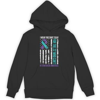 Military Veteran Suicide Awareness Month Suicide Prevention Hoodie - Thegiftio UK