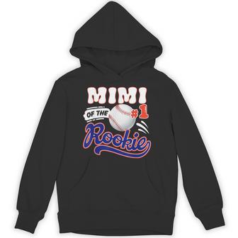 Mimi Rookie Of Year 1St Birthday Baseball Theme Matching Hoodie - Thegiftio UK