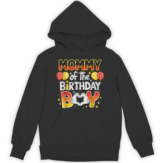 Mommy Of The Birthday Boy Family Party Birthday Hoodie | Mazezy