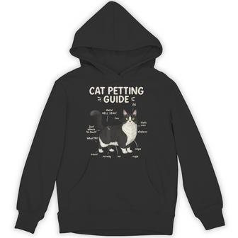 Munchkin Cat Petting Guide Cat Lover Hoodie - Thegiftio