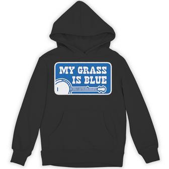 My Grass Is Blueintage Bluegrass パーカー - Kawaiitshirt