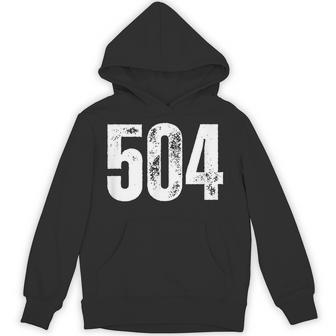 New Orleans 504 Area Code パーカー - Kawaiitshirt