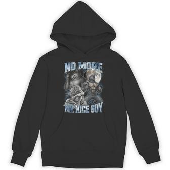 No More Mr Nice Guy Alpha Wolf Meme Unhinged Brainrot Hoodie - Thegiftio UK