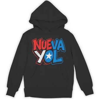 Nuevayol Puerto Rican Graffiti Hood Boricua Pride New York Hoodie - Thegiftio UK