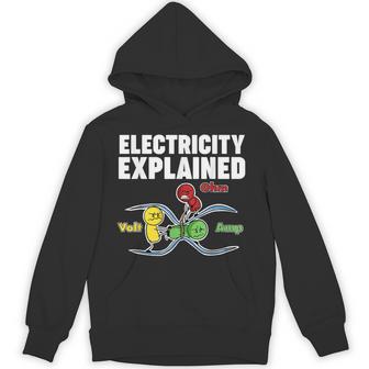Ohm's Law Electricity Explained Hoodie - Thegiftio UK