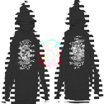 Overstimulated Moms Club Mental Health Skeleton Hoodie | Seseable UK