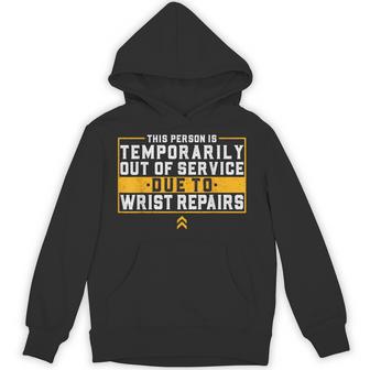 Post Broken Wrist Surgery Recovery Hand Injury Hoodie - Thegiftio UK