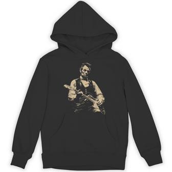 President Abraham Lincoln Abe Lincoln Playing Guitar Hoodie | Mazezy