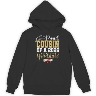 Proud Cousin Of 2026 Senior Graduate Family Graduation 2026 Hoodie - Thegiftio