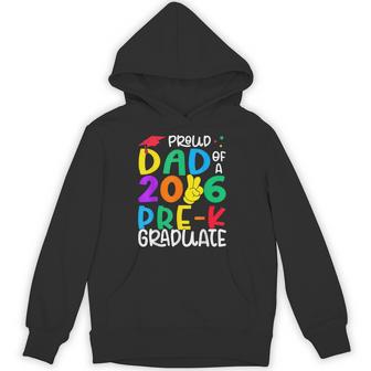 Proud Dad Class Of 2026 Pre-K Graduate Graduation Family Hoodie - Thegiftio UK