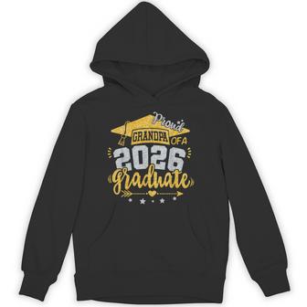 Proud Grandpa Of A 2026 Graduate Grad Senior Graduation Hoodie - Thegiftio UK