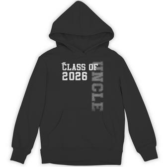Proud Uncle Of A 2026 Graduate Grad Senior Graduation Hoodie - Thegiftio UK