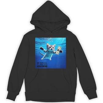 Purrvana Nevermind Cat Hoodie - Thegiftio