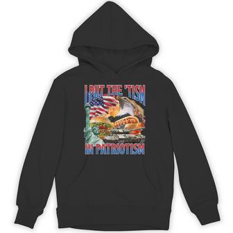 I Put The 'Tism In Patriotism Patriotic American Core Hoodie - Monsterry