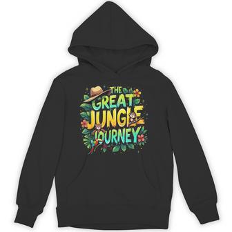 Retro The Great Jungle Journey Adventure Theme Vbs Apparel Hoodie - Thegiftio UK