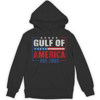 Retro Vintage Gulf Of America Est 2025 Eagle Usa Hoodie | Seseable UK