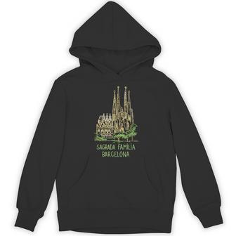 Sagrada Familia Barcelona パーカー - Kawaiitshirt