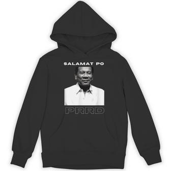 Salamat Po Prrd ありがとう社長ドゥテルテ・ピノイピネー パーカー - Kawaiitshirt