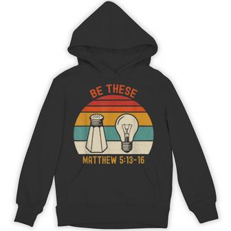 Be Thesealt Light キリスト教信仰聖書の言葉 パーカー - Kawaiitshirt