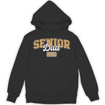 Senior Dad Class Of 2026 Graduate Father Varsity Graduation Hoodie - Thegiftio UK