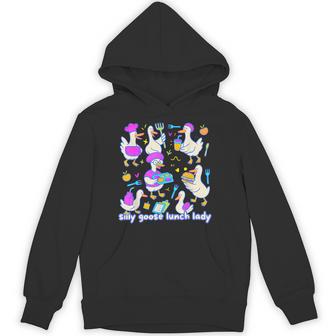Silly Goose Lunch Lady School Cafeteria Crew Appreciation Hoodie - Thegiftio UK