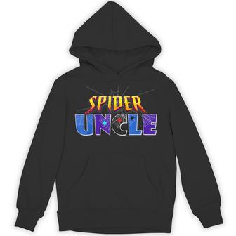 Spider Uncle Father's Day Matching Family Birthday Hoodie - Monsterry